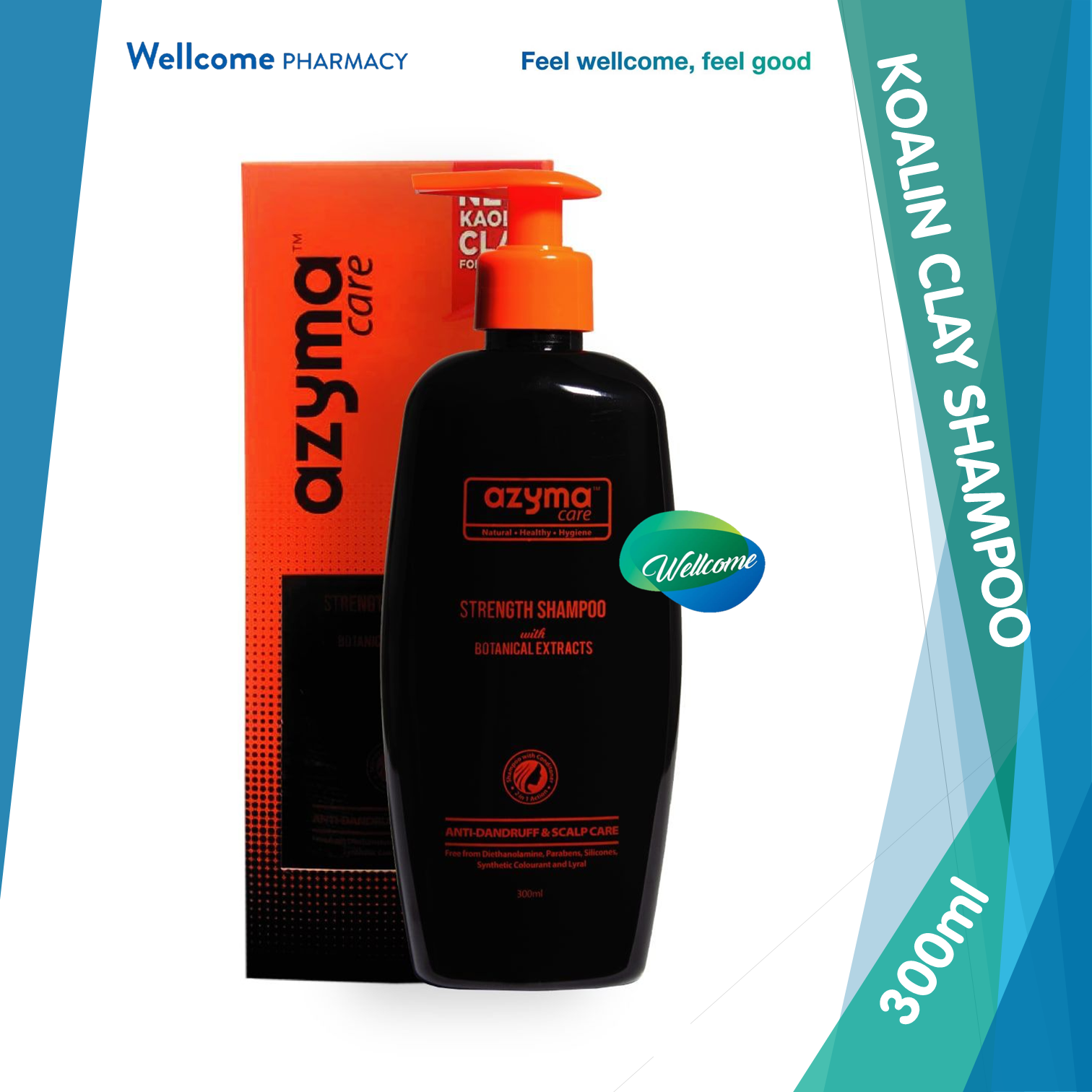 Azyma Care Clay Shampoo - 300ml
