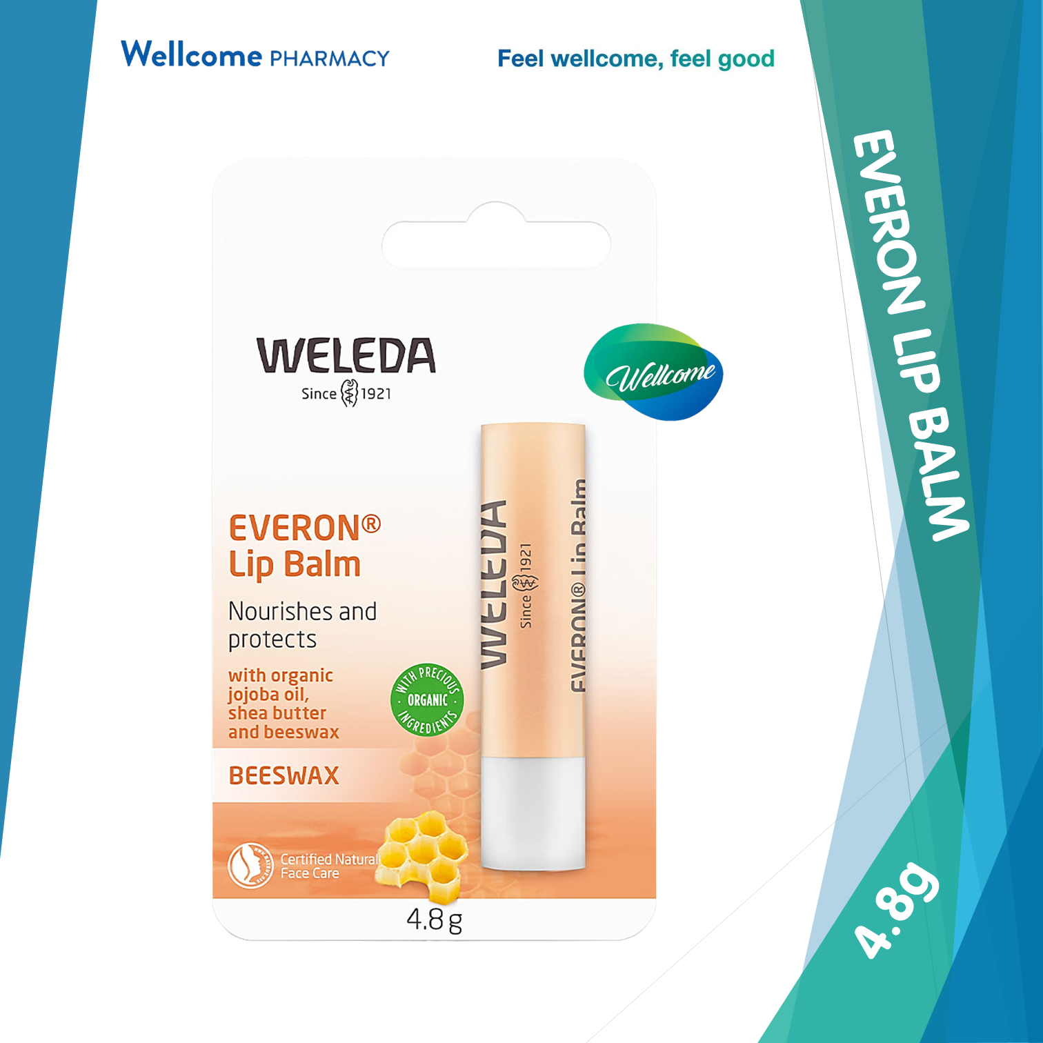 Weleda Everon Lip Balm - 4.8g