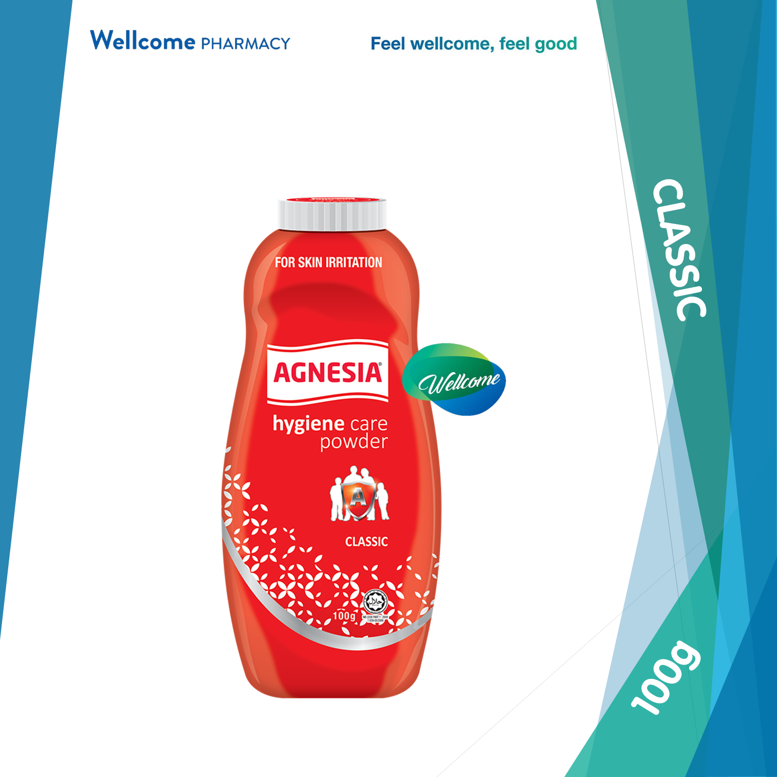 Agnesia Hygiene Care Powder - 100g