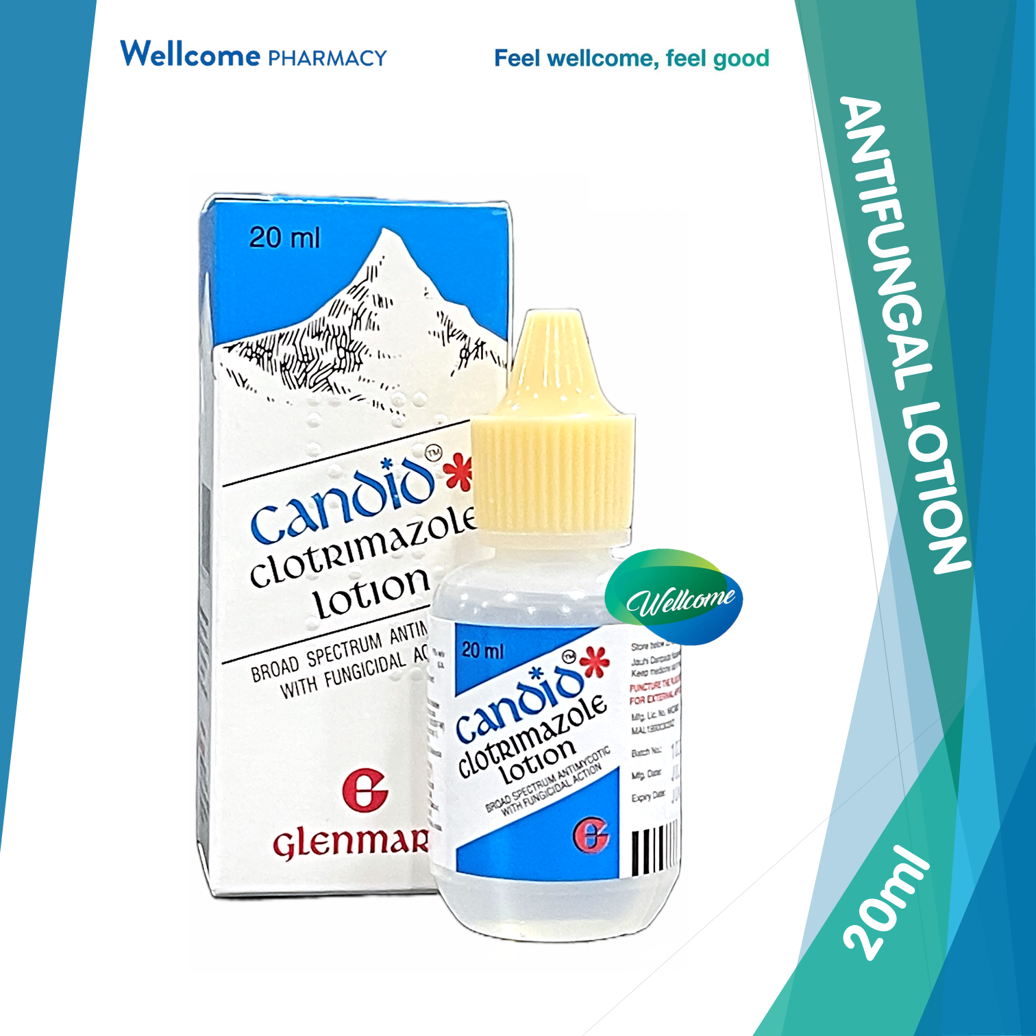 Glenmark Candid Lotion - 20ml