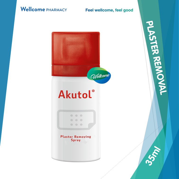 Akutol Plaster Removal Spray - 35ml