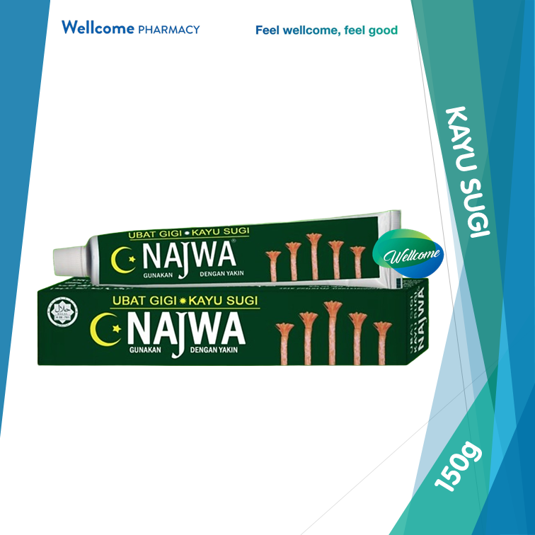 Najwa Herbal Toothpaste - 120g