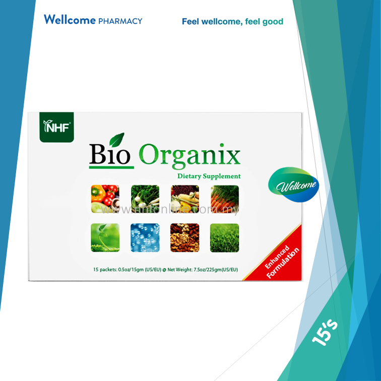 NHF Bio Organix Enhanced Sachet - 15s