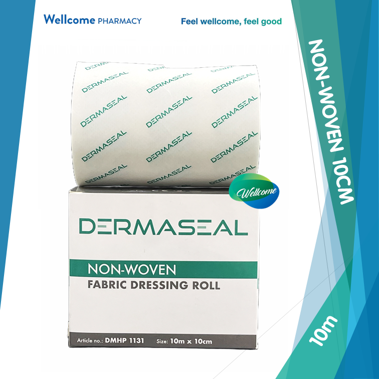 Dermaseal Non Woven Roll 10cm x 10m