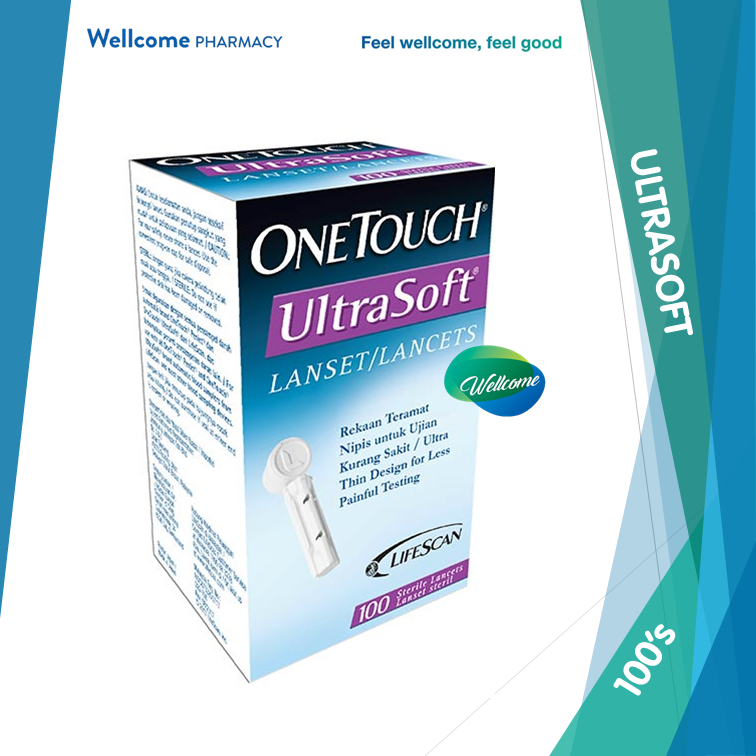 One Touch Ultrasoft Lancets - 100s