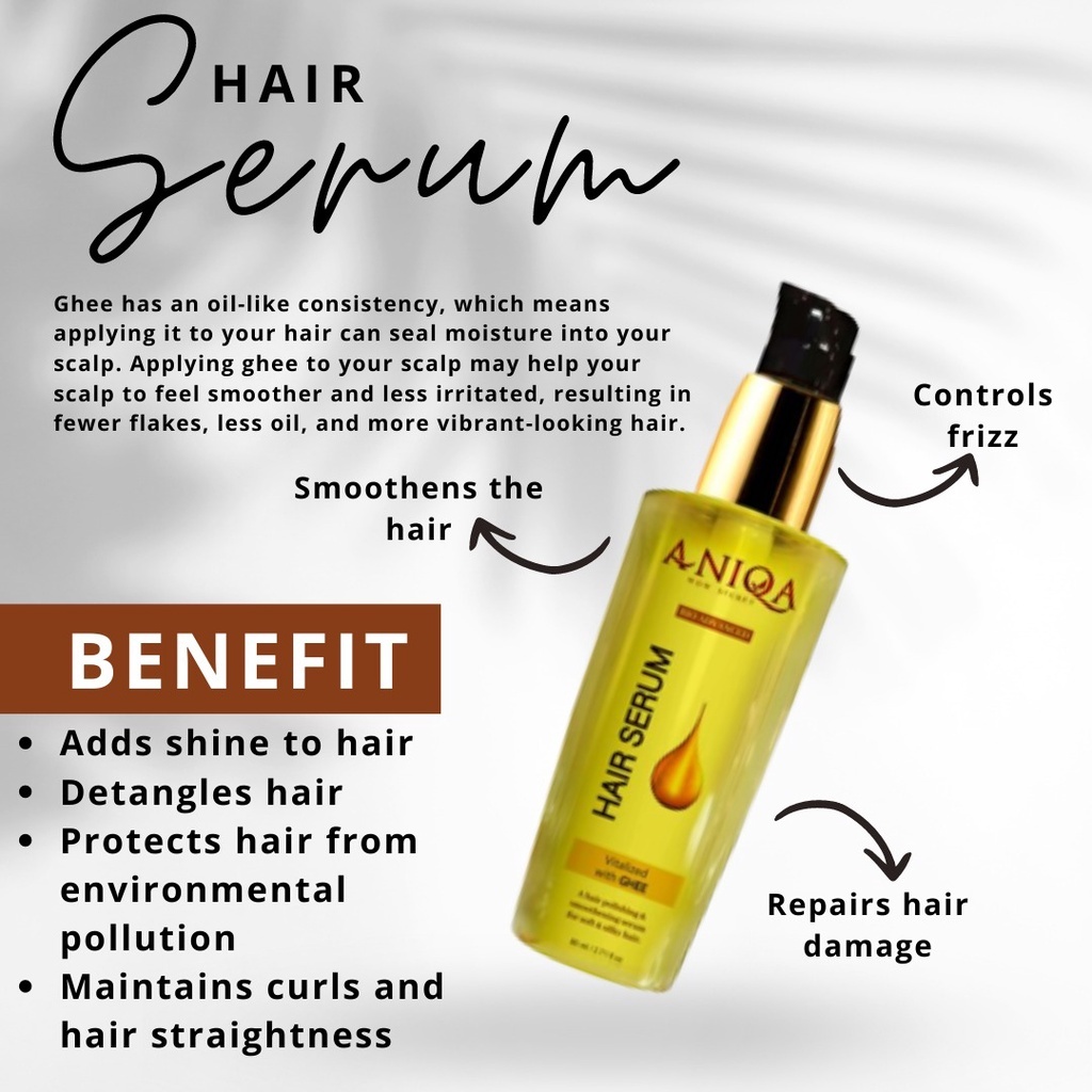 Aniqa Bio Advanced Ghee Hair Serum 100ml Pharmacy