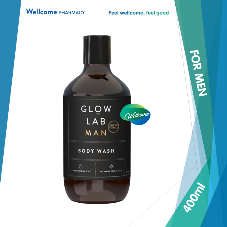 Glow Lab Body Wash for Man - 400ml