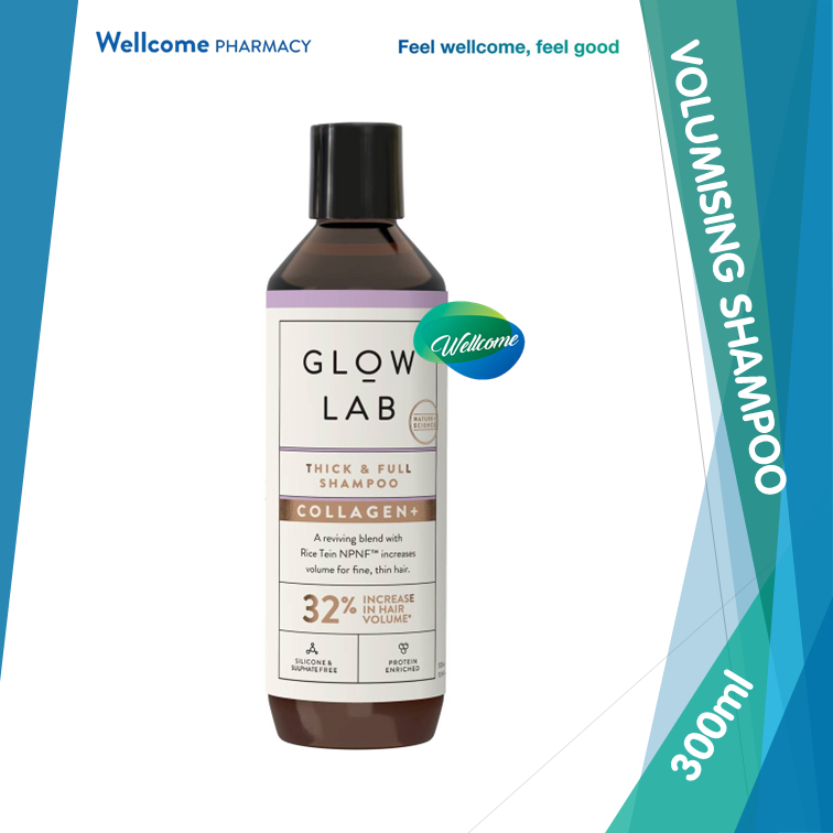 Glow Lab Shampoo Thick & Full - 300ml