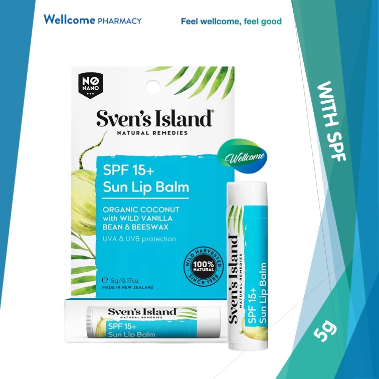 Sven's Island Lip Balmy Lip Balm SPF15+ - 5g