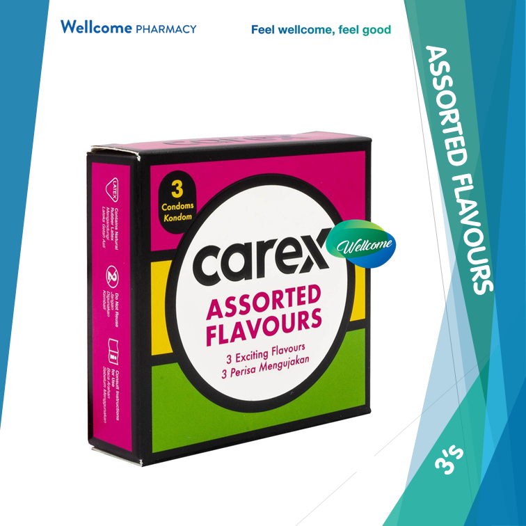 Carex Assorted Flavour - 3s