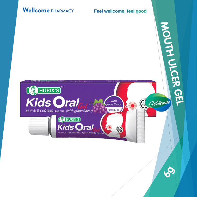 Hurix's Kids Oral Gel - 6g