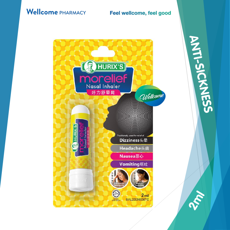 Hurix's Morelief Nasal Inhaler - 2ml