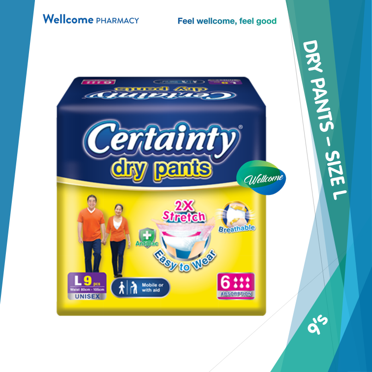 Certainty Dry Pants L - 9s
