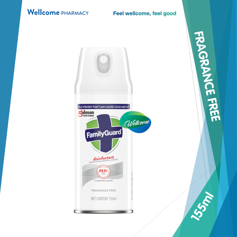 Family Guard Disinfectant Fragrance Free - 155ml