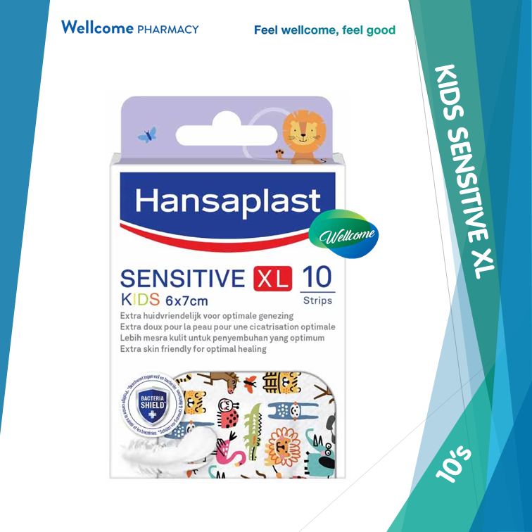 Hansaplast Kids Sensitive XL 48709 - 10s