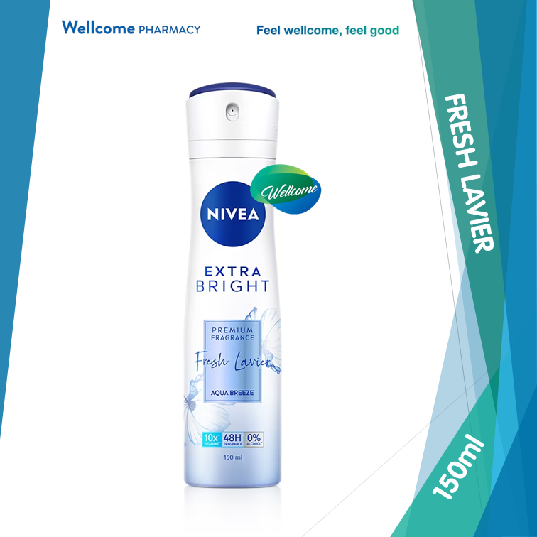 Nivea Women EB Fresh Lavier Spray - 150ml