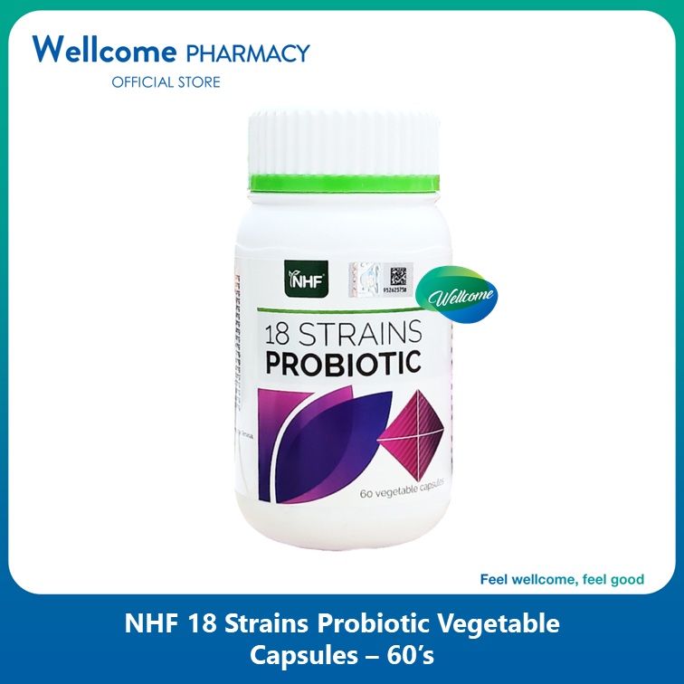 NHF 18 Strains Probiotic Capsule - 60s