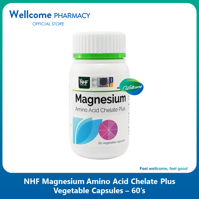 NHF Magnesium Chelate Plus Capsule - 60s