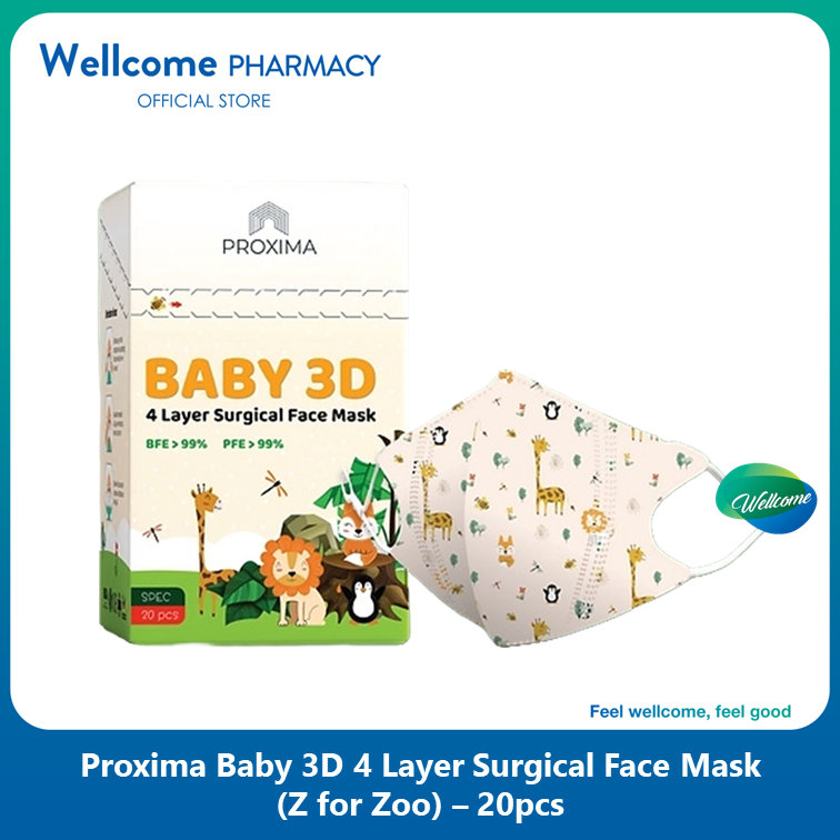 Proxima 4ply Baby 3D Mask Z for Zoo - 20s
