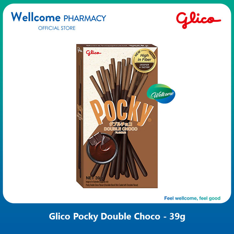 Pocky Double Chocolate - 39g