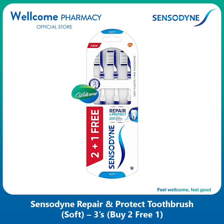 Sensodyne Repair & Protect Toothbrush Soft - 3s