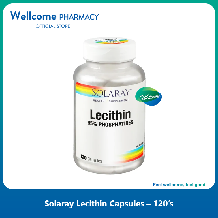 Solaray Lecithin Capsule - 120s