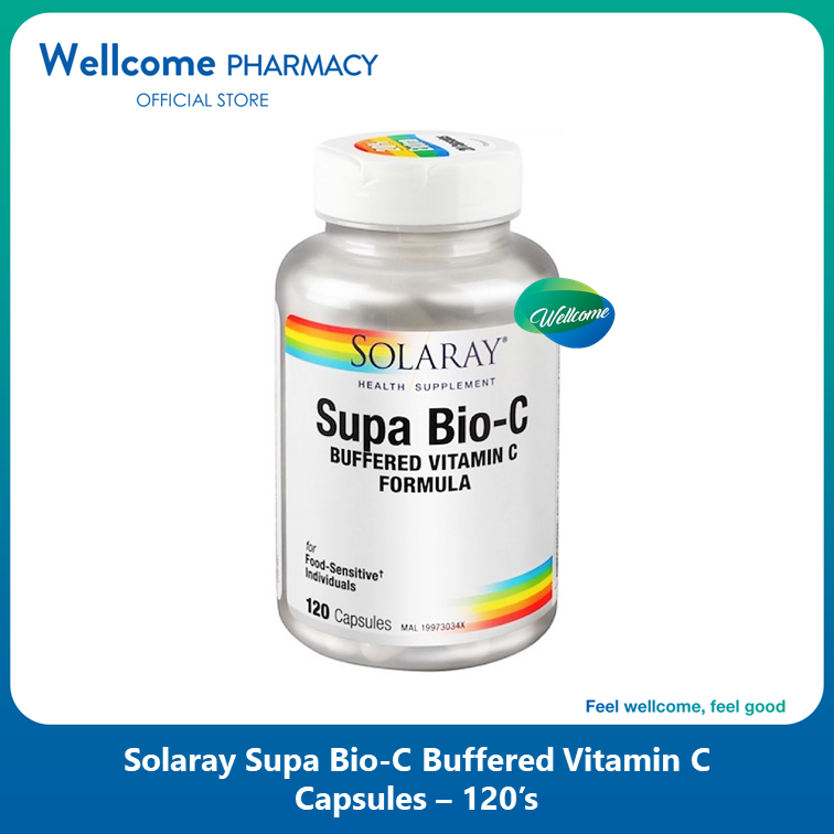 Solaray Supa Bio-C Capsule - 120s