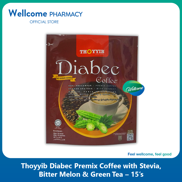 Thoyyib Diabec Coffee Pouch 25g - 15s