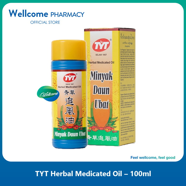 TYT Herbal Medicated Oil - 100ml