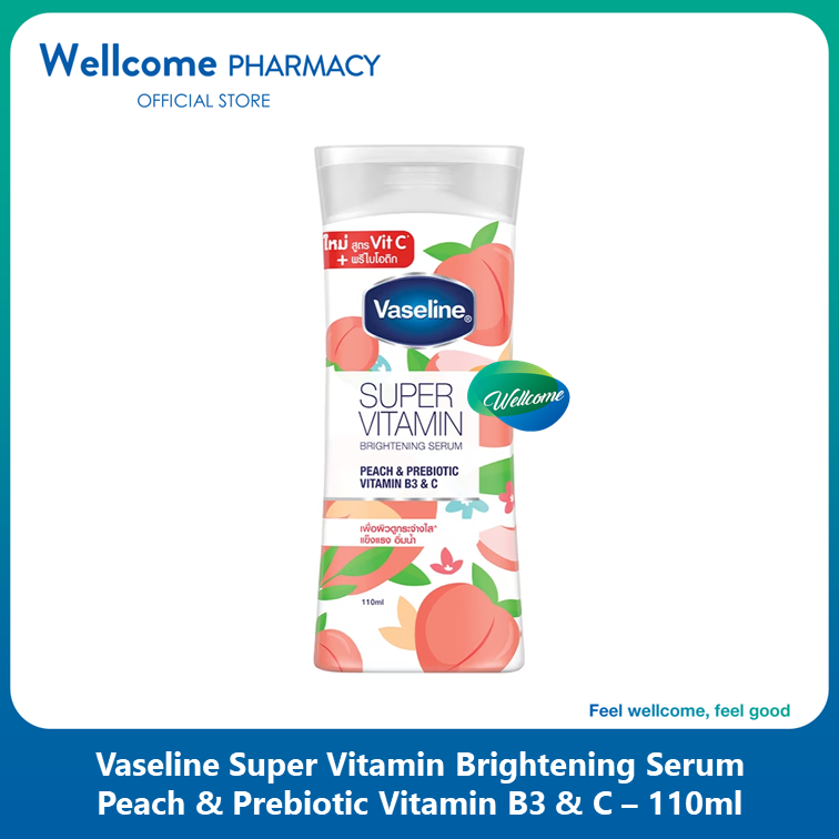 Vaseline Super Vitamin Peach Serum - 110ml