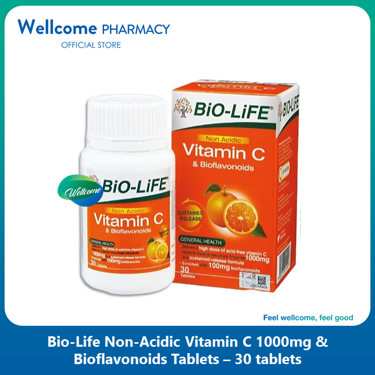 Bio-Life Non-Acidic Vitamin C - 30s