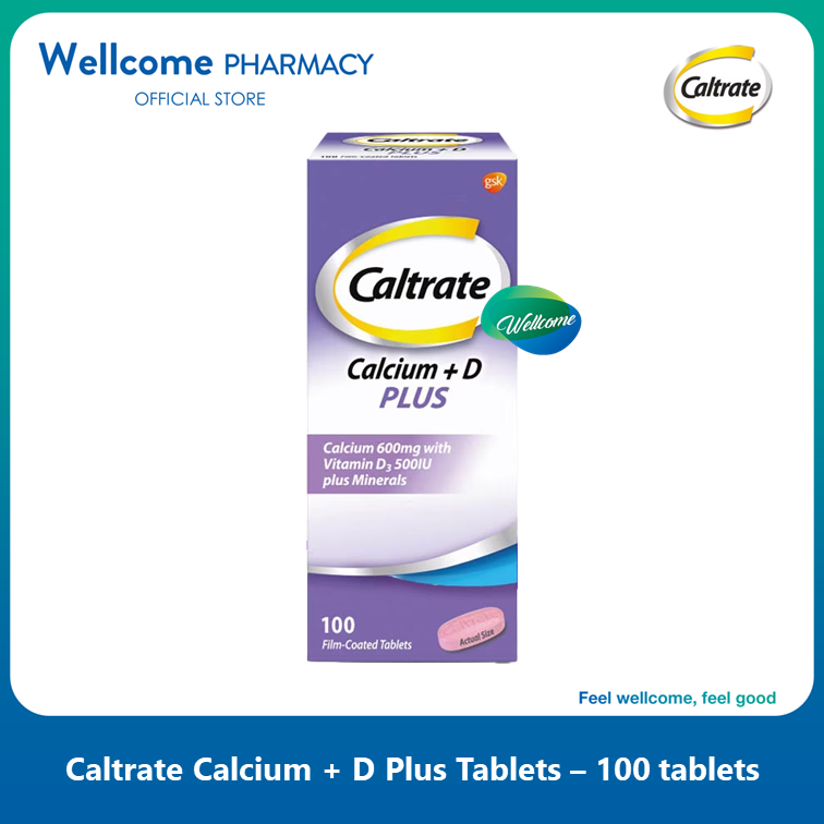 Caltrate Calcium + D Plus - 100s