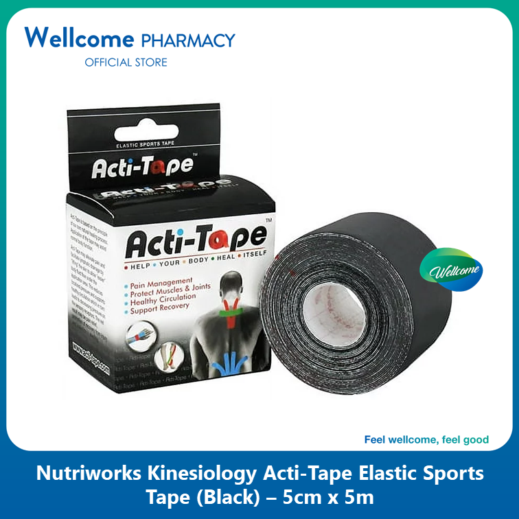 Acti Tape Elastic Sports Tape 5cm x 5m