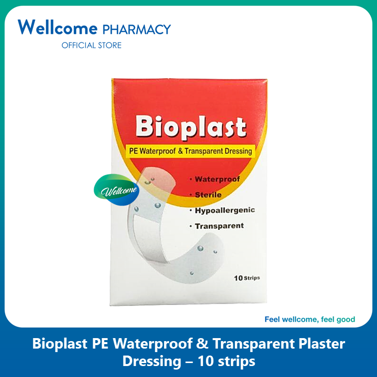 Bioplast Waterproof Dressing - 10s