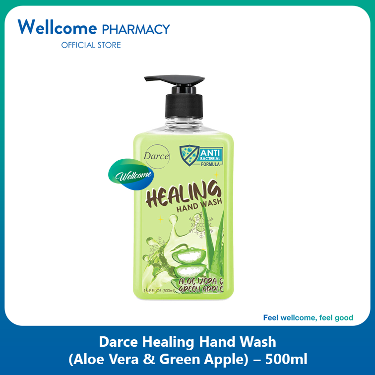 Darce Handwash Healing Aloe Vera - 500ml