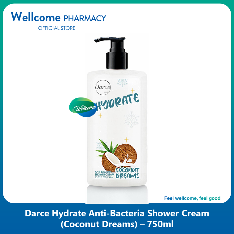 Darce Shower Cream Hydrate - 750ml