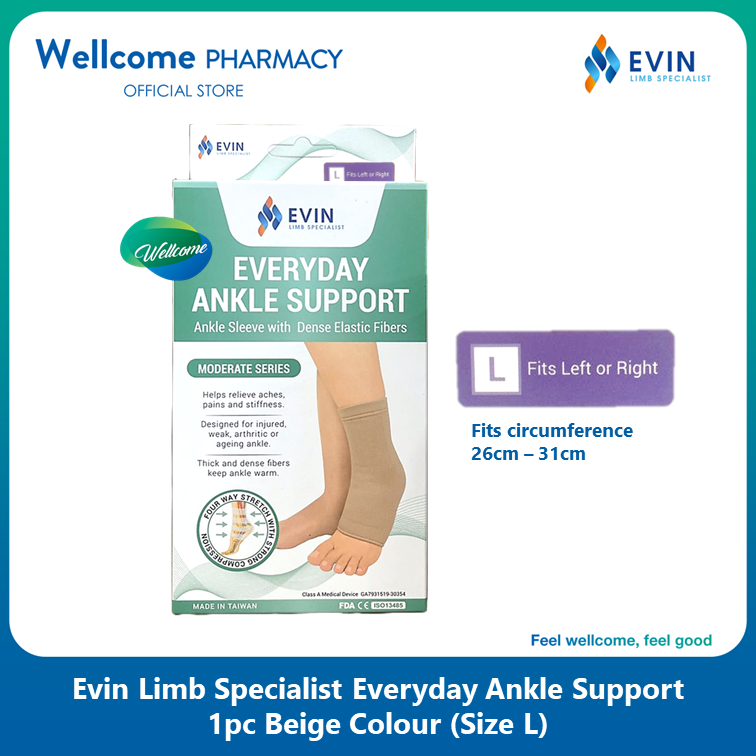 Evin Everyday Ankle Support Size L