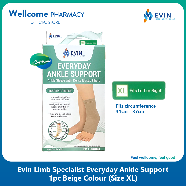 Evin Everyday Ankle Support Size XL