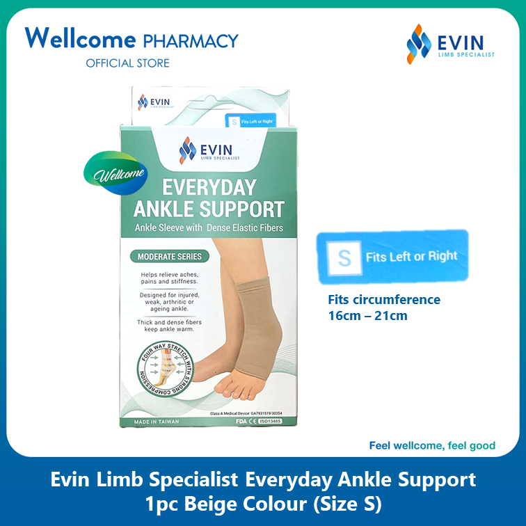 Evin Everyday Ankle Support Size S