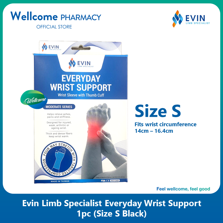 Evin Everyday Wrist Support Size S