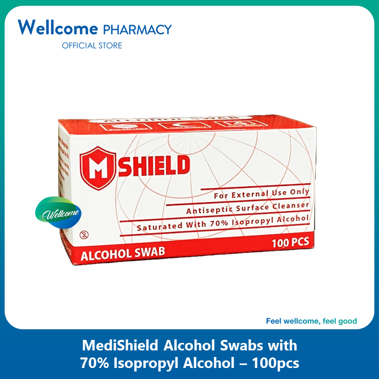 Medishield Alcohol Swab - 100s