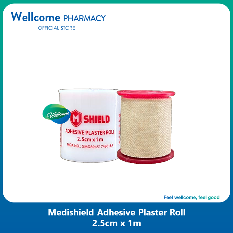 Medishield Roll Plaster 2.5cm x 1m