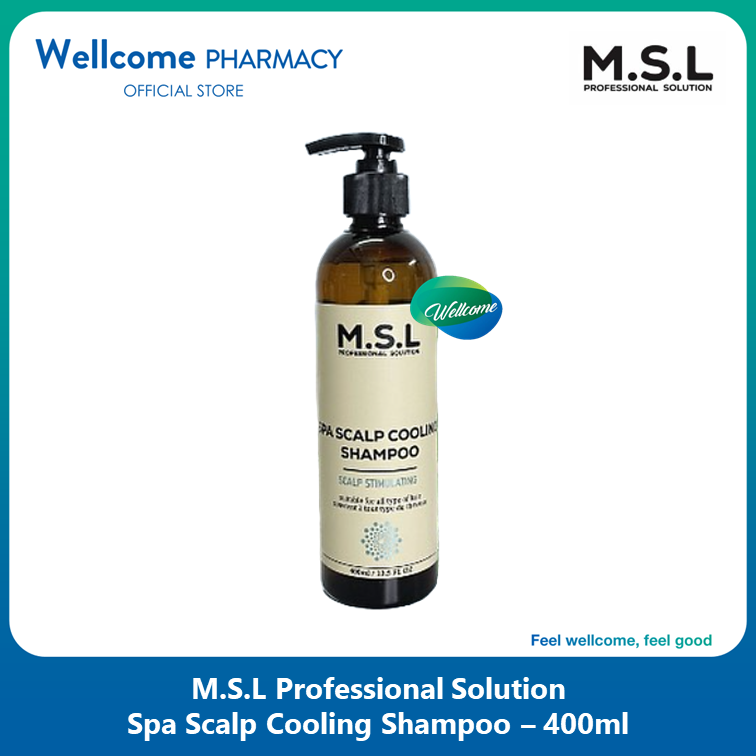MSL Spa Scalp Cooling Shampoo - 400ml