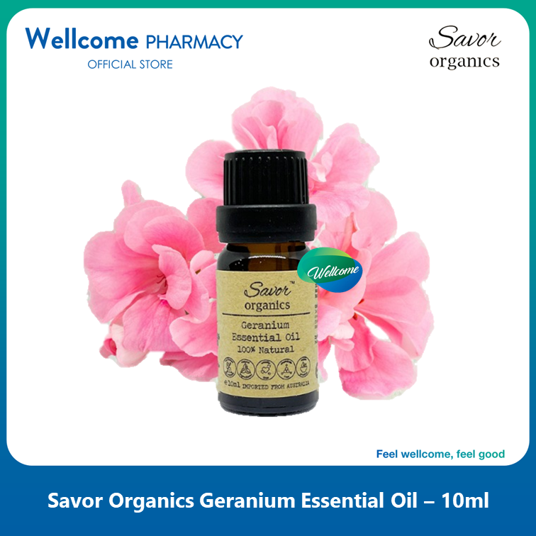 Savor Organics EO Geranium - 10ml