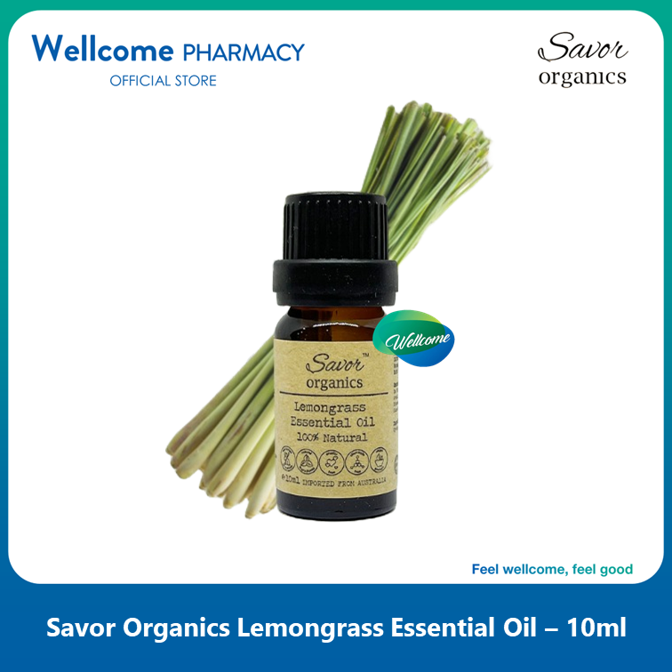Savor Organics EO Lemongrass - 10ml