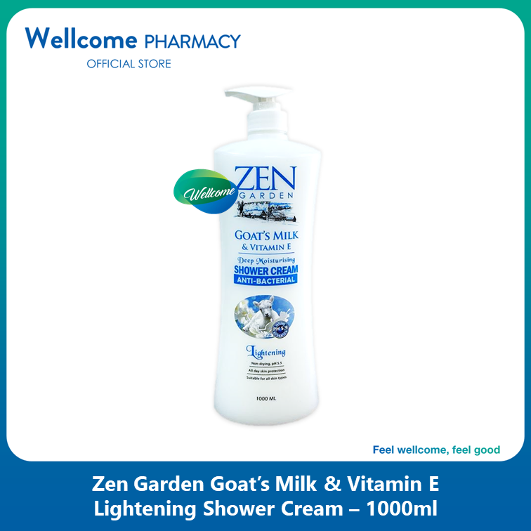 Zen Garden Shower Cream Goat Milk -1000ml
