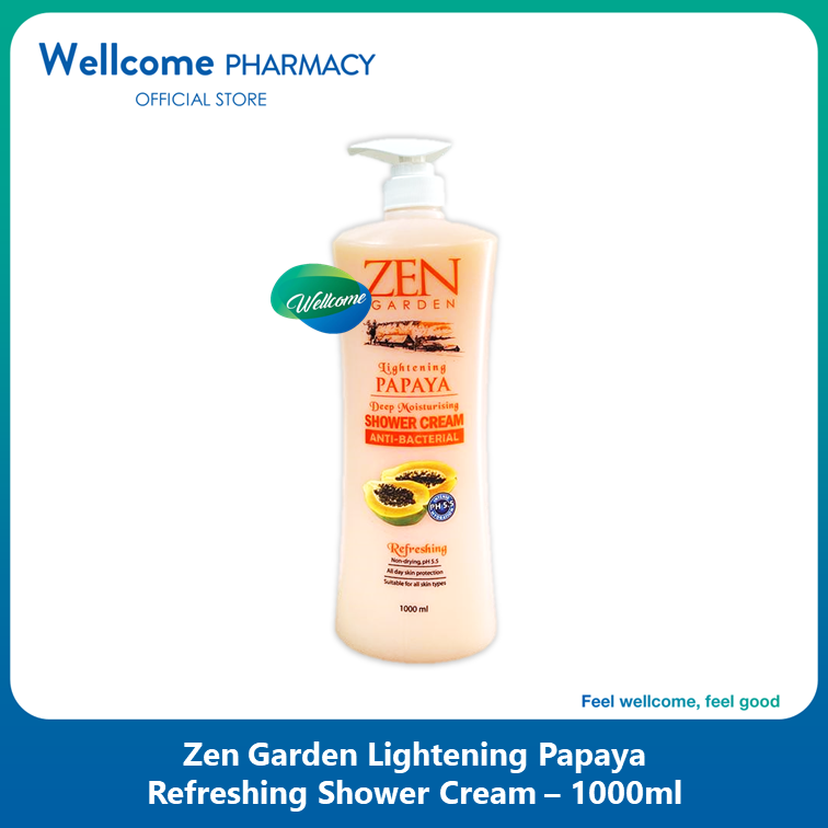 Zen Garden Shower Cream Papaya - 1000ml