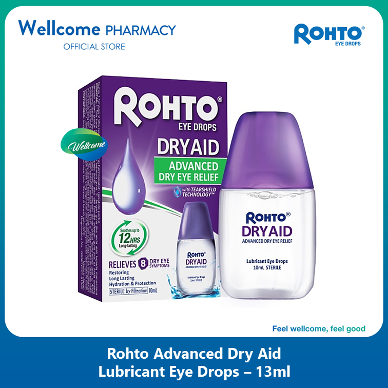 Rohto Advanced Dry Aid Eye Drops - 13ml
