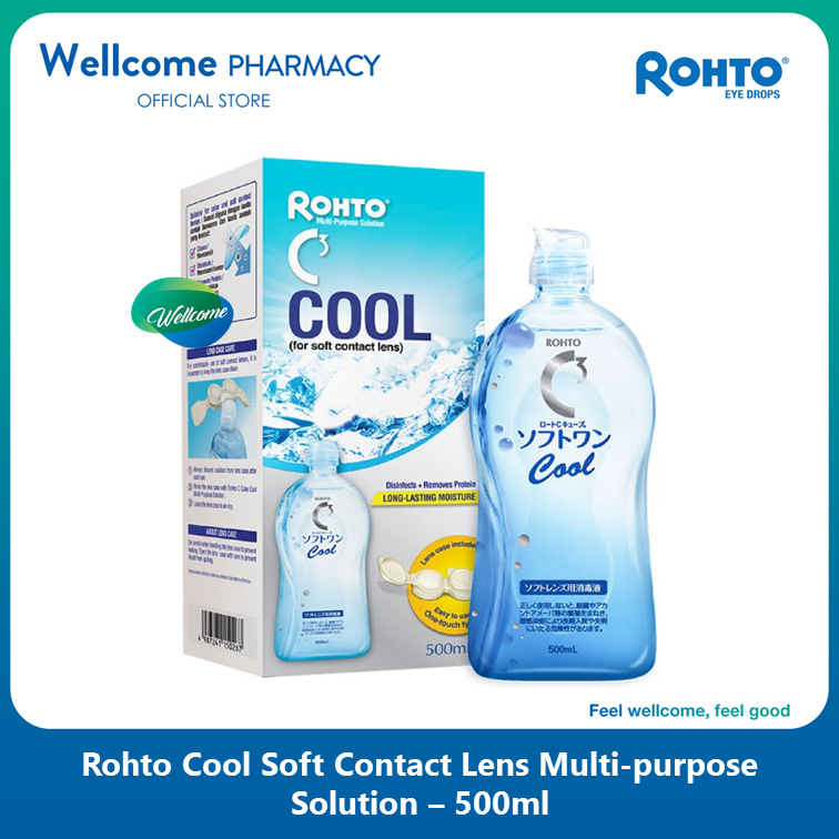 Rohto Cool Multipurpose Solution - 500ml