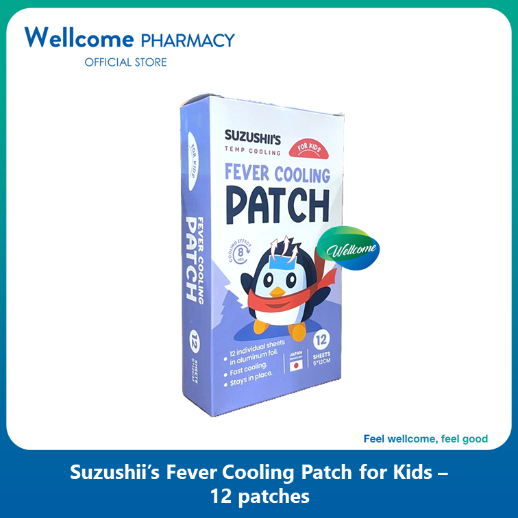 Suzushii's Kids Fever Cooling Patch - 12s